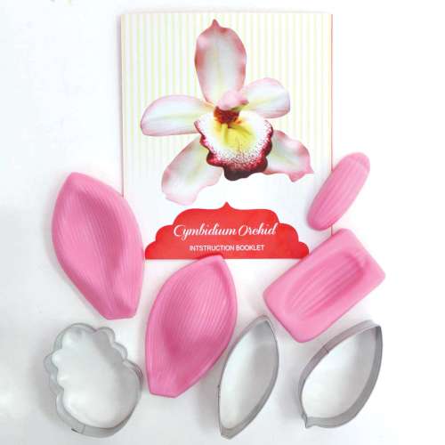 Cymbidium Cutter and Veiner Set - Click Image to Close